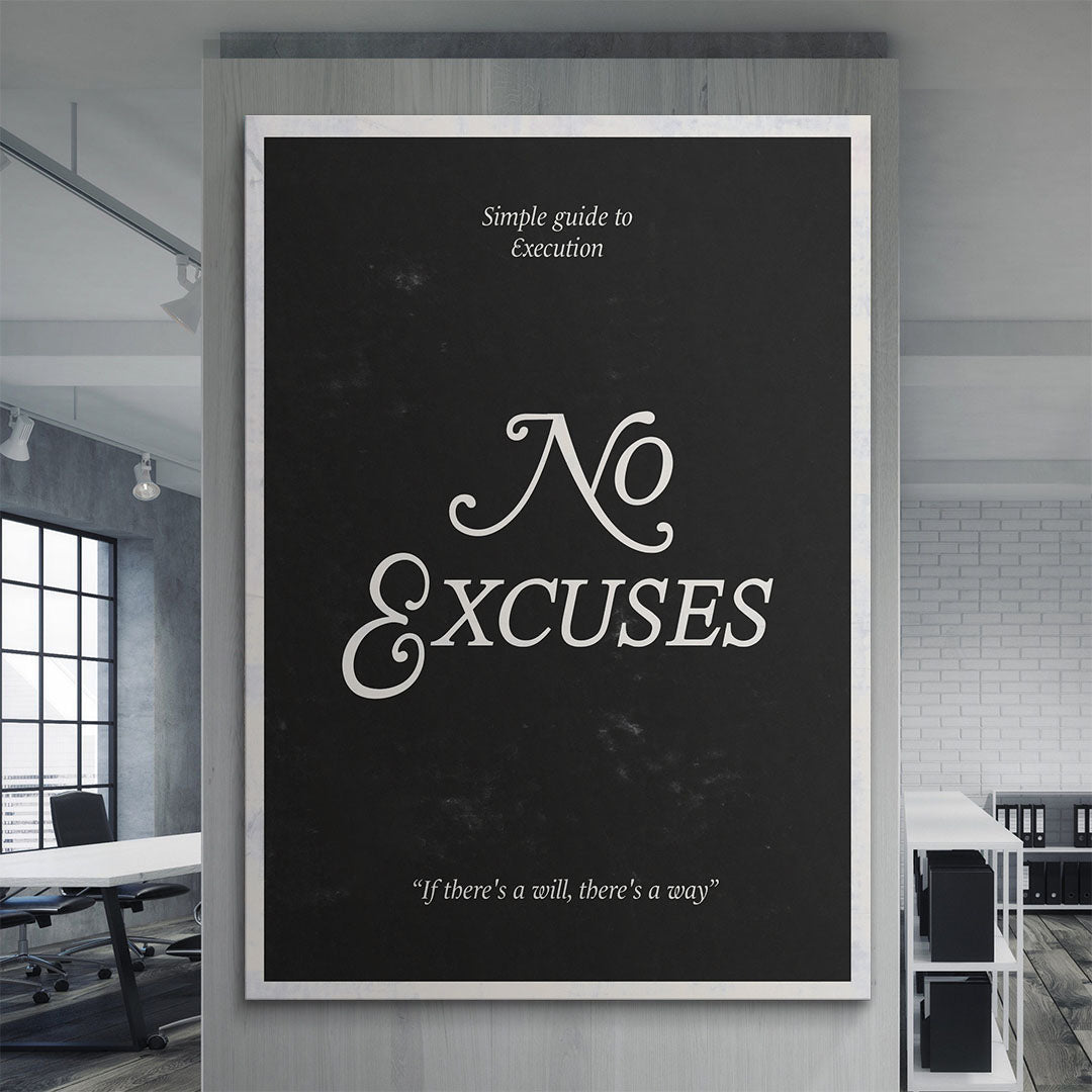 Simple Guide To Execution canvas wall art
