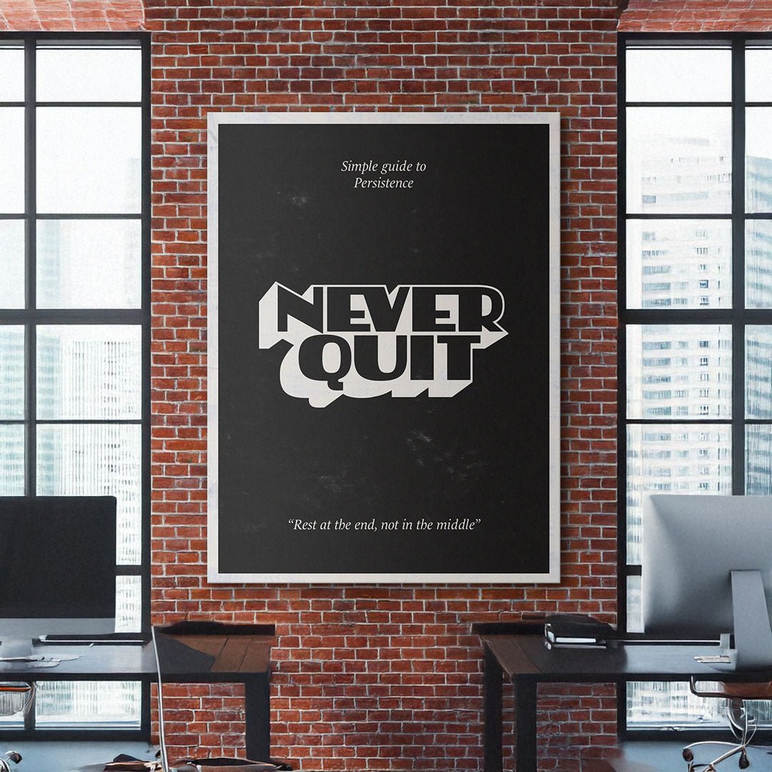Simple Guide To Persistence canvas wall art