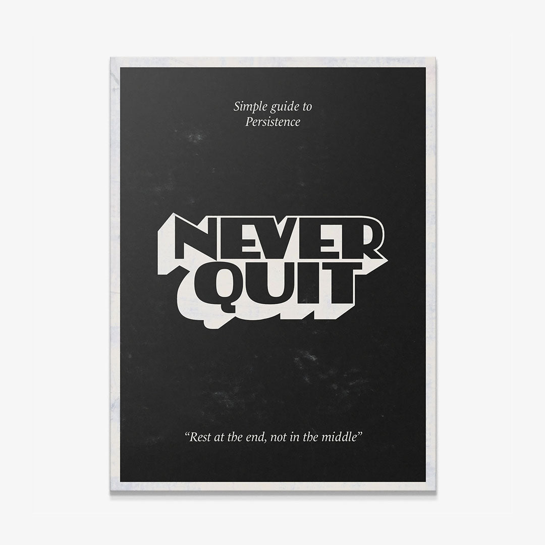 Simple Guide To Persistence canvas wall art