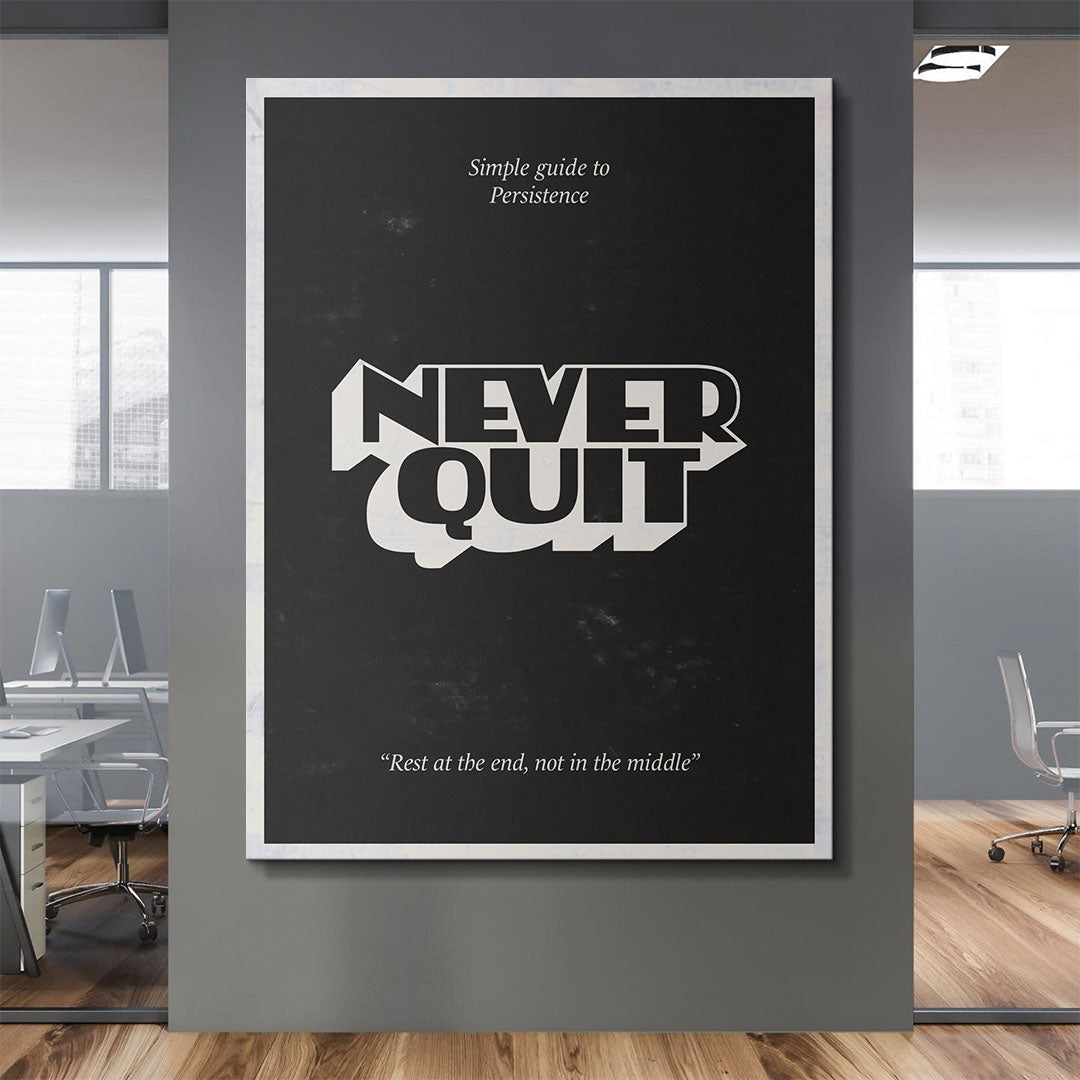 Simple Guide To Persistence canvas wall art