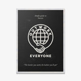 Simple Guide To Success canvas wall art