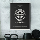 Simple Guide To Success canvas wall art