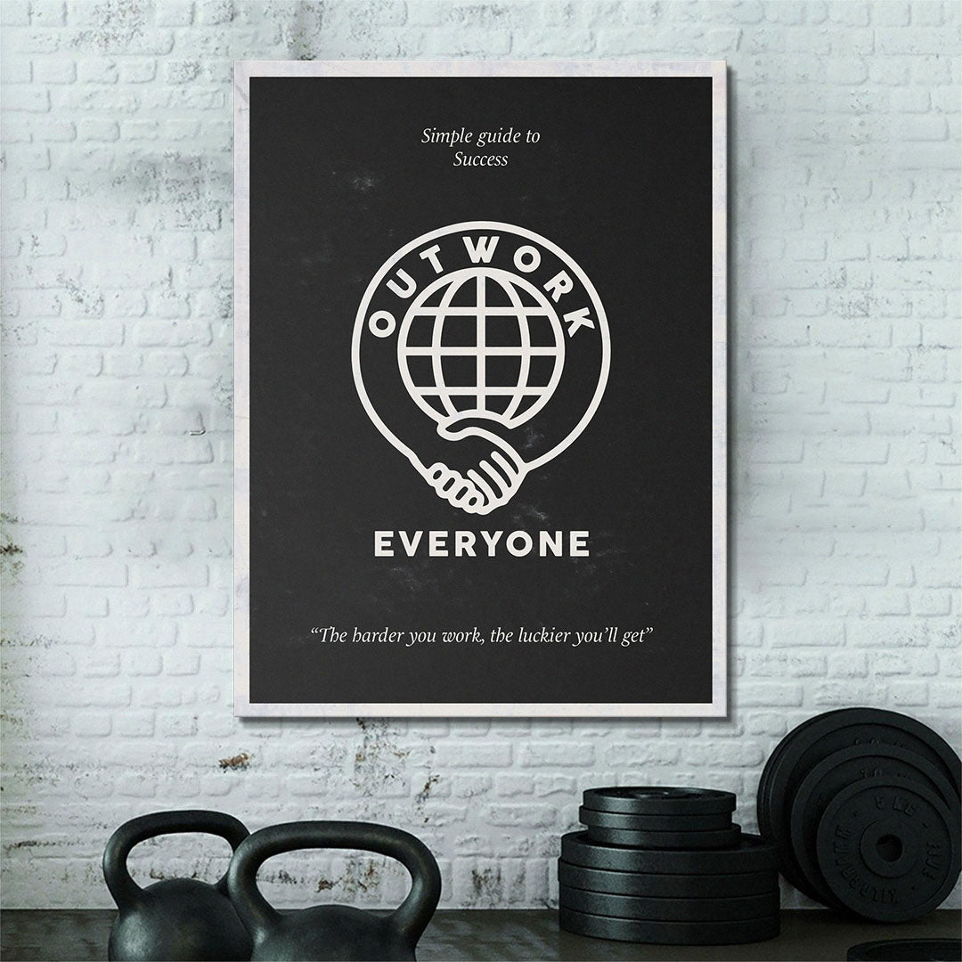 Simple Guide To Success canvas wall art