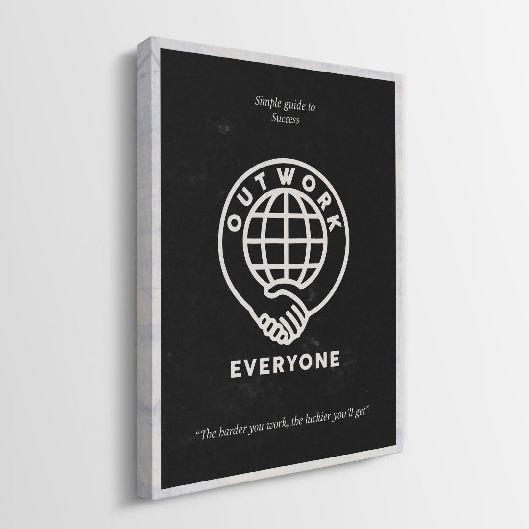 Simple Guide To Success canvas wall art