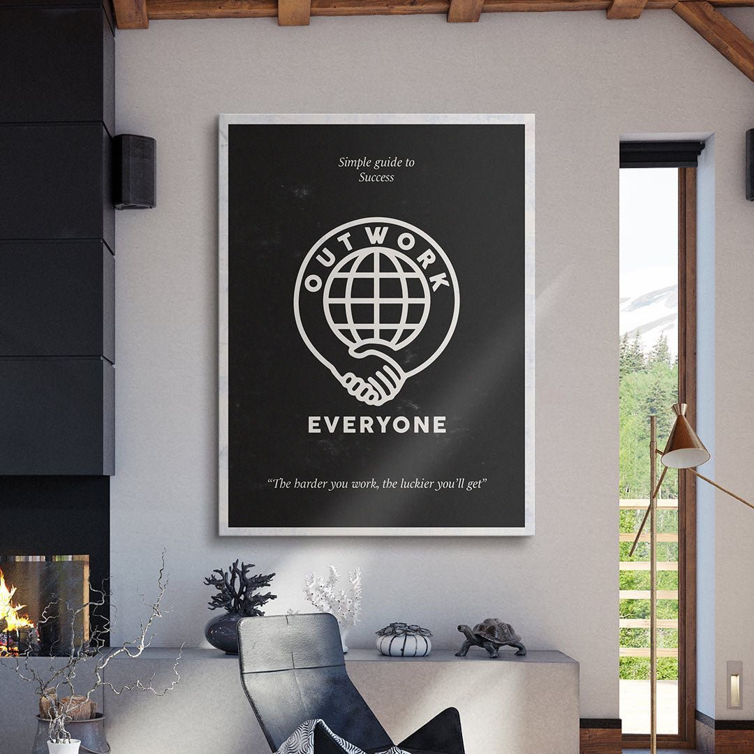 Simple Guide To Success canvas wall art
