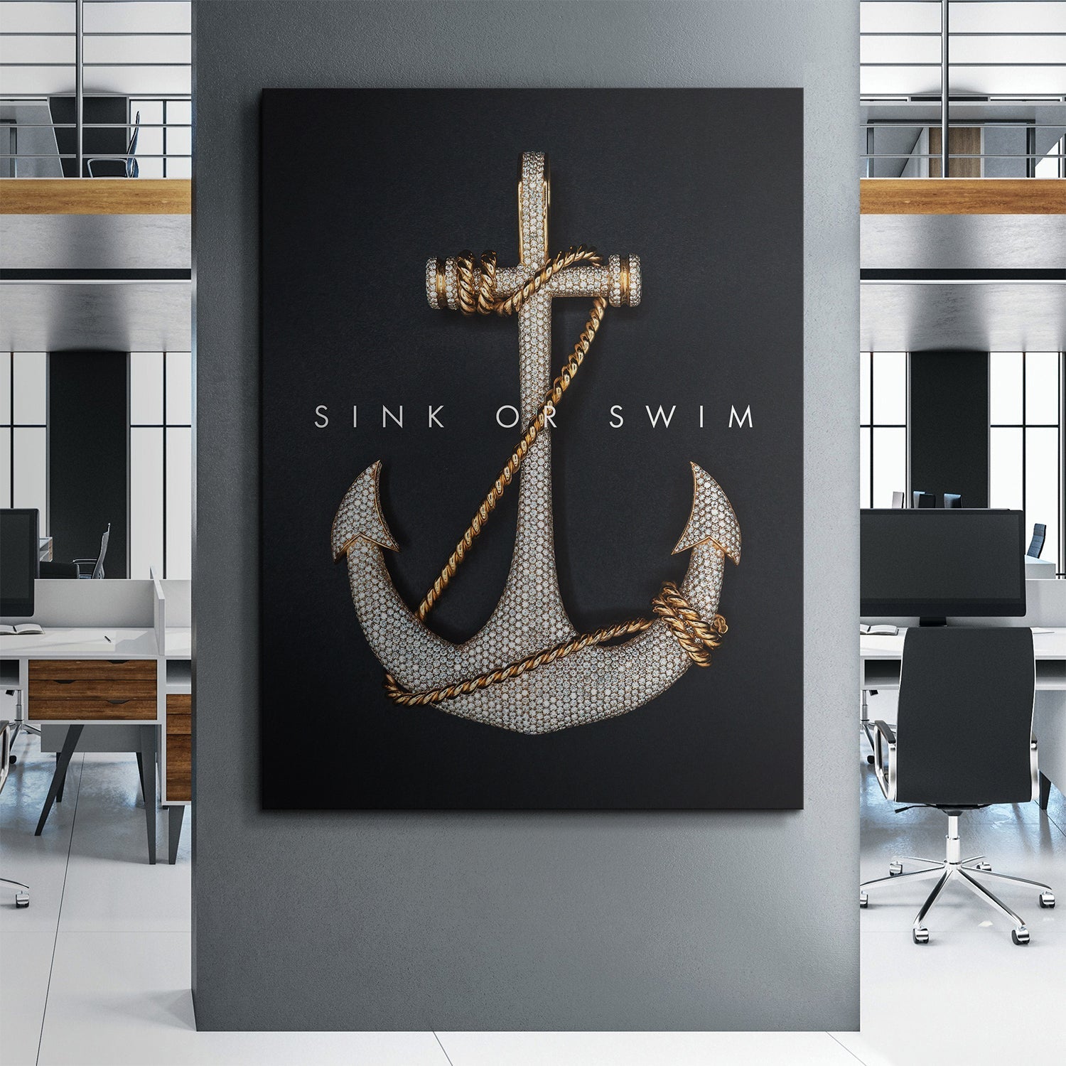 Sink Or Swim canvas art