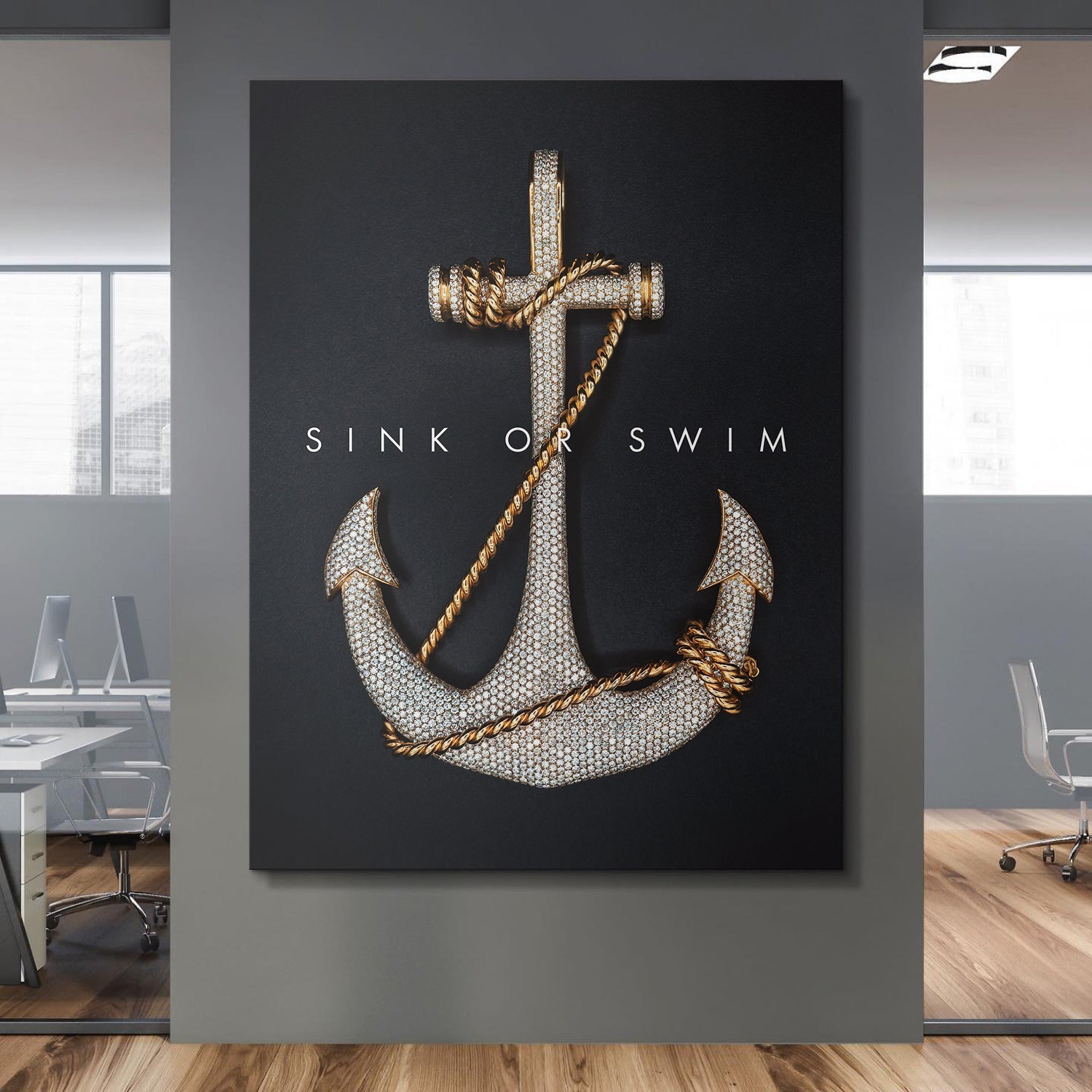 Sink Or Swim canvas art