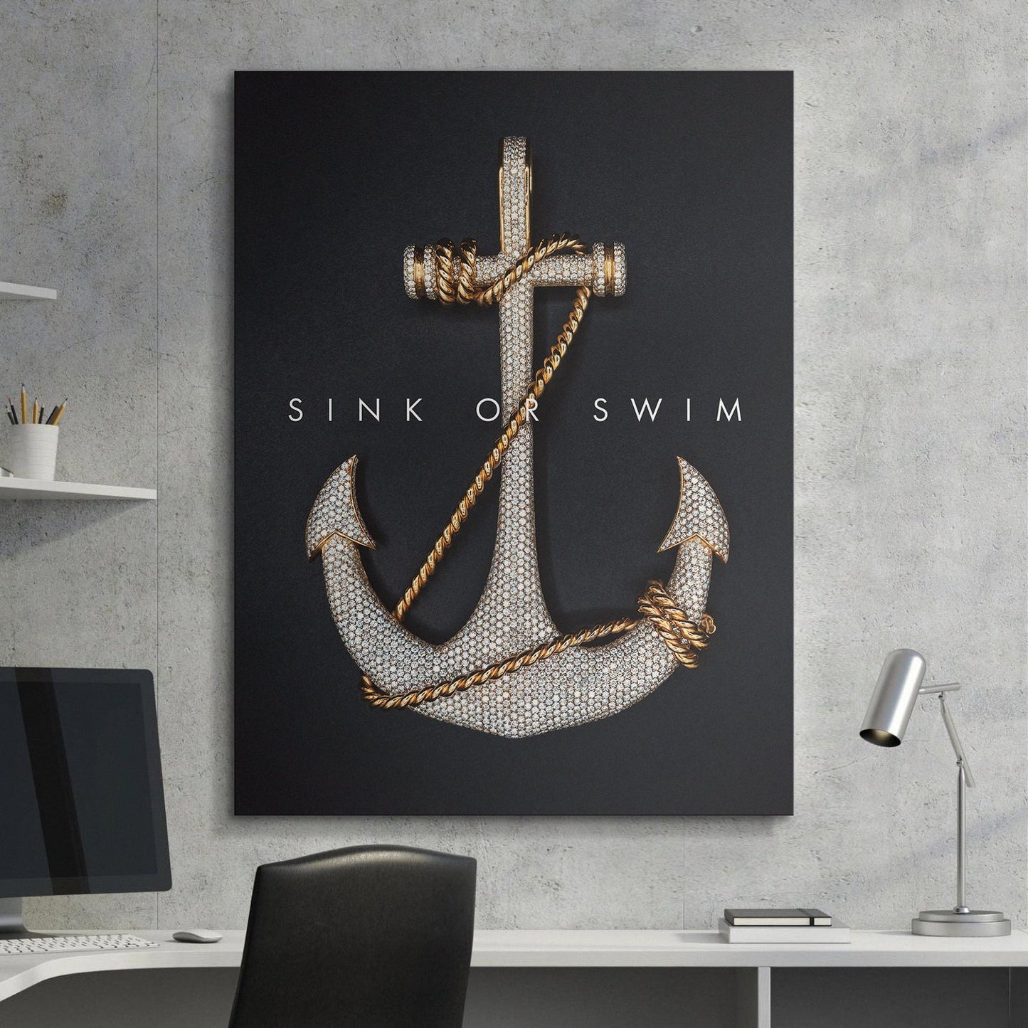 Sink Or Swim canvas art