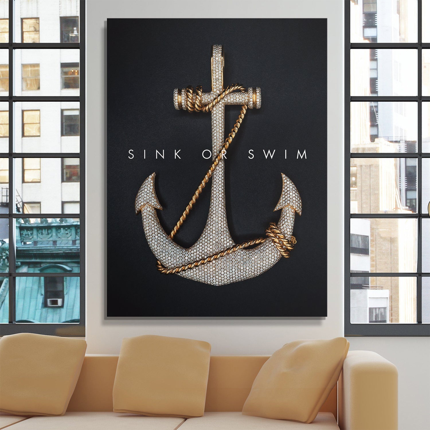 Sink Or Swim canvas art