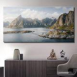 Small Steps Steep Climbs canvas wall art