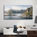 Small Steps Steep Climbs canvas wall art