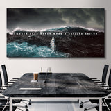 Smooth Seas canvas wall art