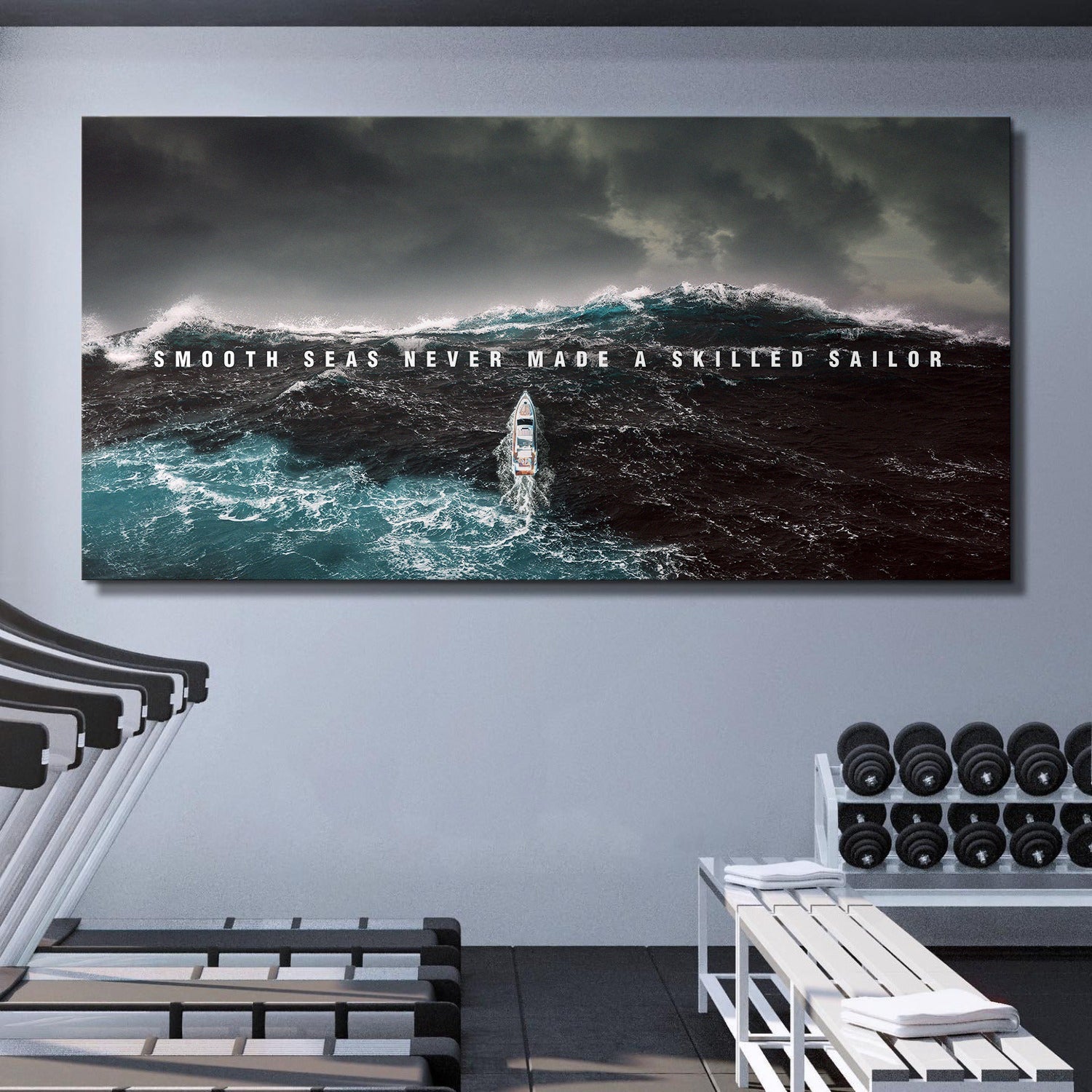 Smooth Seas canvas wall art