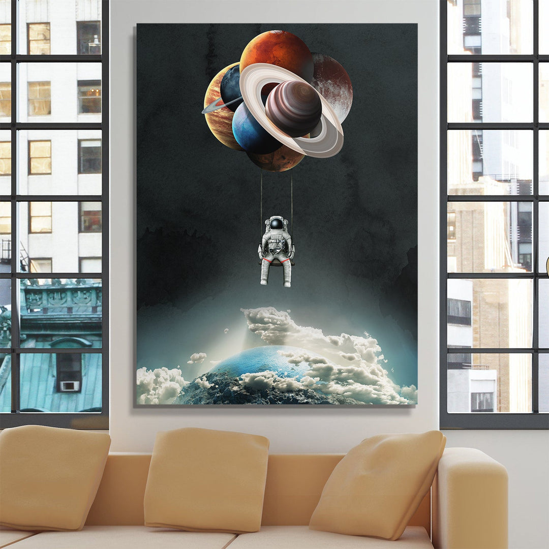 Solar Swinger canvas art