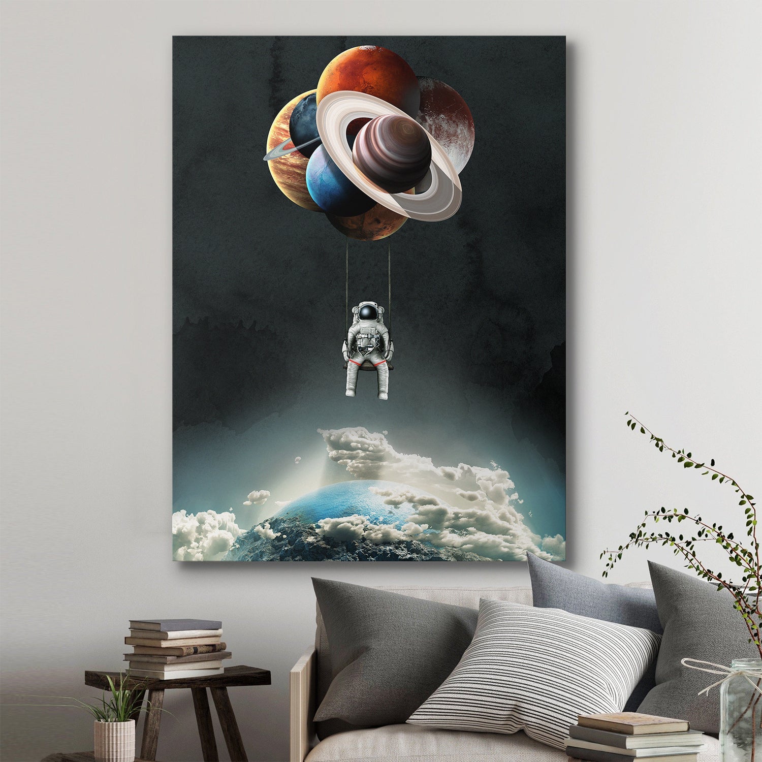 Solar Swinger canvas art