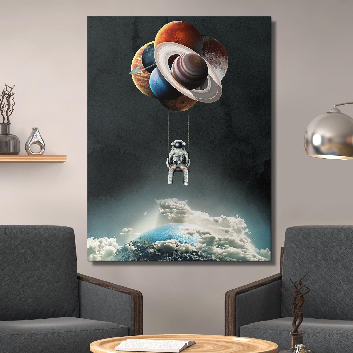 Solar Swinger canvas art