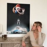 Solar Swinger canvas wall art