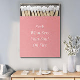 Soul On Fire canvas wall art