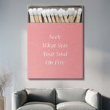 Soul On Fire canvas wall art