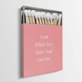 Soul On Fire canvas wall art