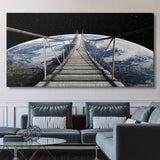 Space Walk canvas wall art