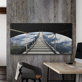 Space Walk canvas wall art