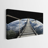 Space Walk canvas wall art
