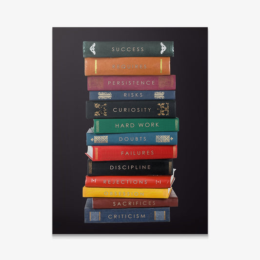 Stacks To Success canvas art