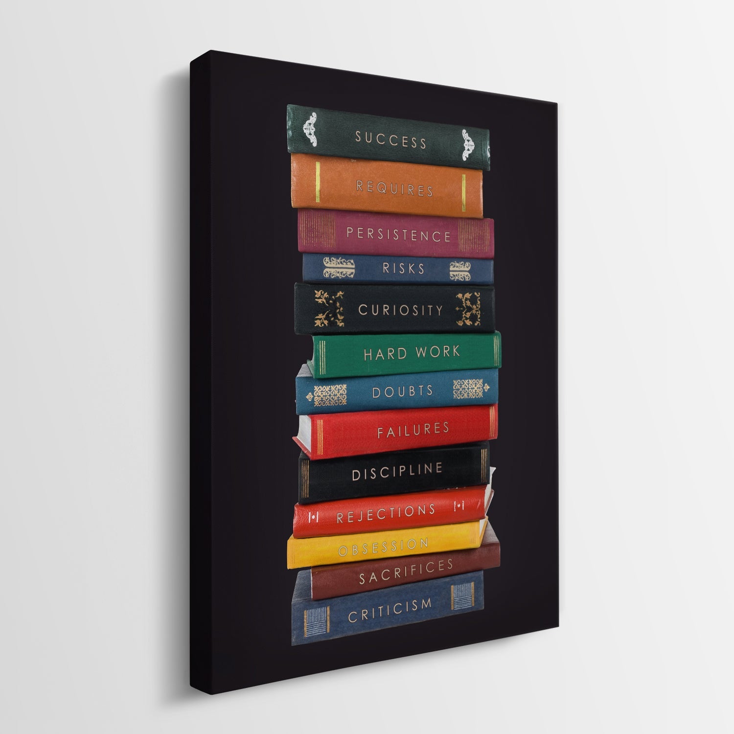 Stacks To Success canvas art