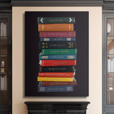 Stacks To Success canvas wall art