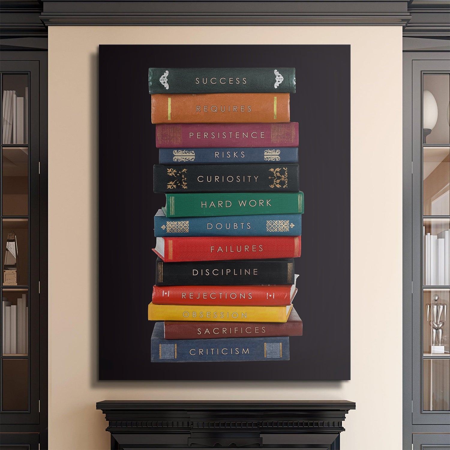 Stacks To Success canvas art