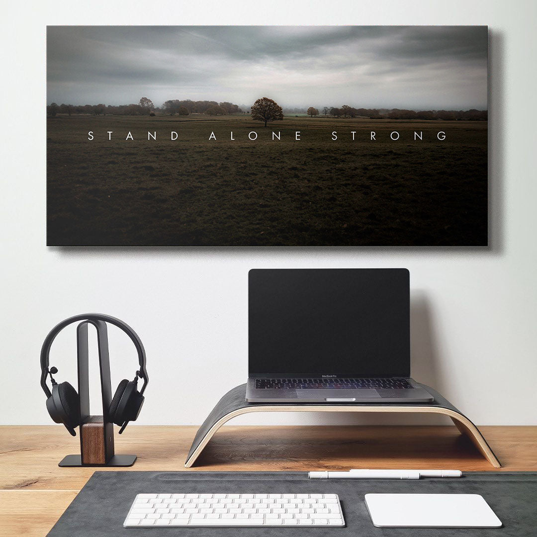 Stand Alone Strong canvas art