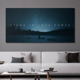 Stand In Your Power canvas wall art