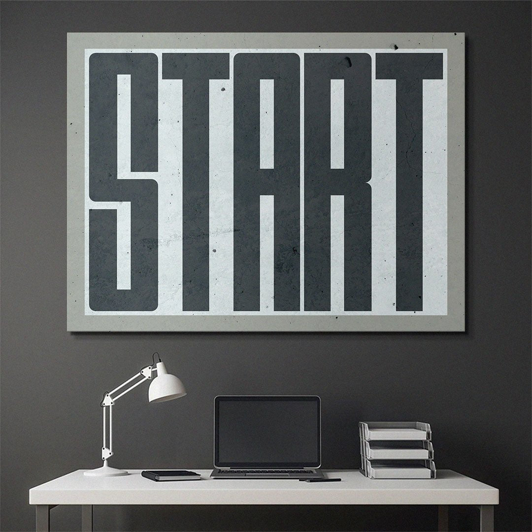 Start canvas art