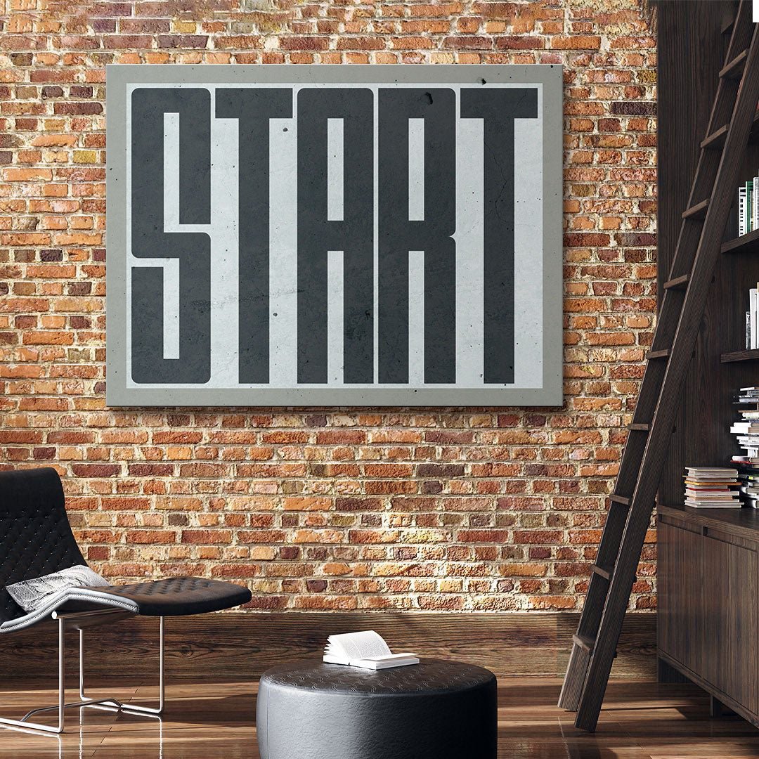 Start canvas art