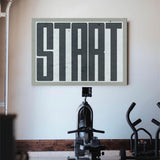Start canvas wall art