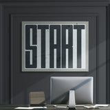 Start canvas wall art