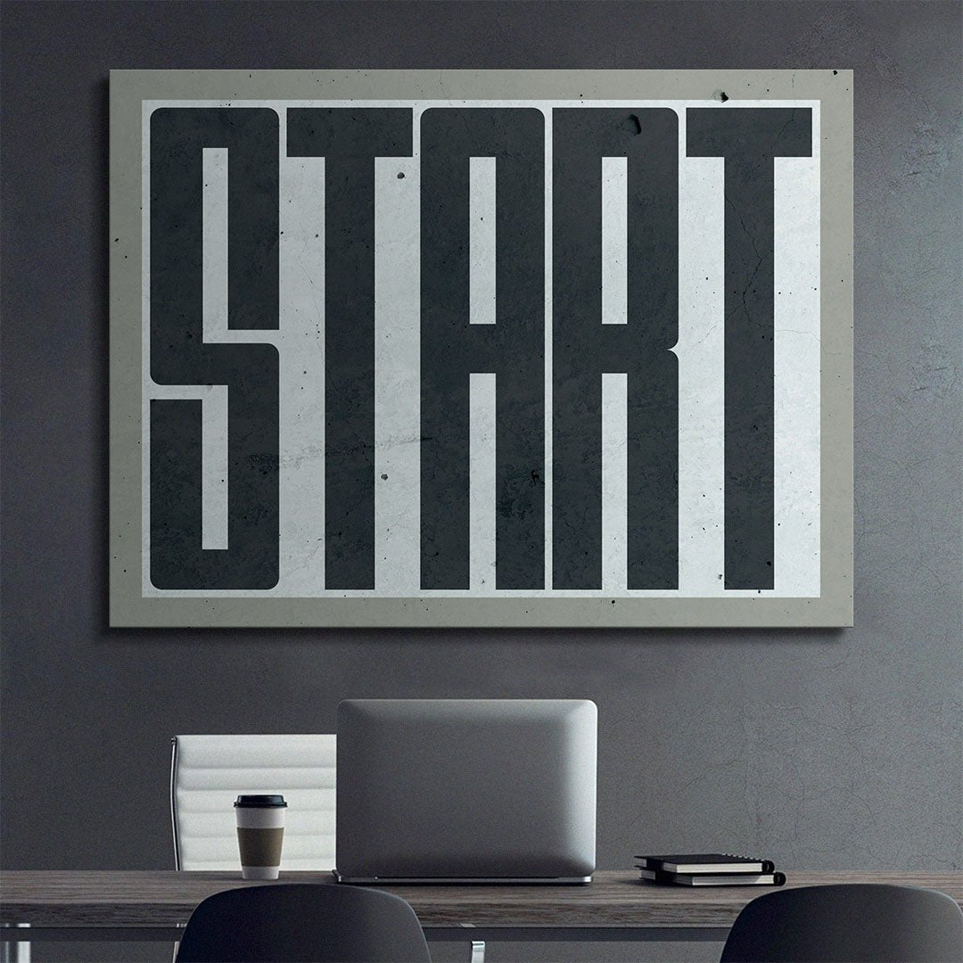 Start canvas art