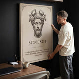 Stoic Mindset canvas wall art