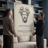 Stoic Mindset canvas wall art