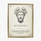 Stoic Mindset canvas wall art