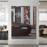 Street Exit canvas wall art