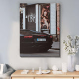 Street Exit canvas wall art