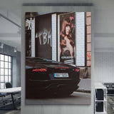 Street Exit canvas wall art