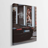 Street Exit canvas wall art