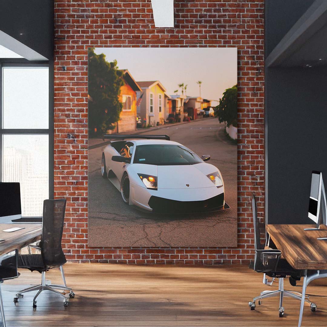 Street Murcielago canvas art