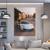 Street Murcielago canvas wall art