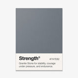 Strength Palette canvas wall art