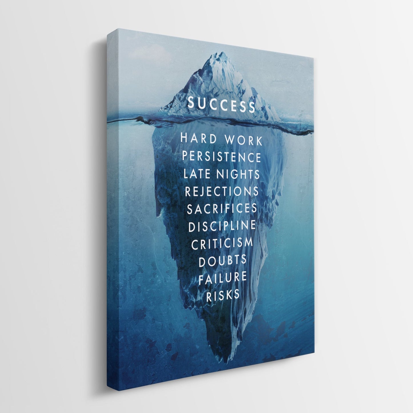 Success Iceberg canvas art