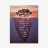 Success Island canvas wall art